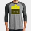 Mens Perfect Tri ® 3/4 Sleeve Raglan Thumbnail