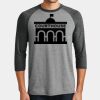 Mens Perfect Tri ® 3/4 Sleeve Raglan Thumbnail