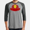 Mens Perfect Tri ® 3/4 Sleeve Raglan Thumbnail