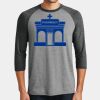 Mens Perfect Tri ® 3/4 Sleeve Raglan Thumbnail