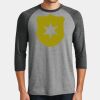 Mens Perfect Tri ® 3/4 Sleeve Raglan Thumbnail