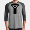 Mens Perfect Tri ® 3/4 Sleeve Raglan Thumbnail