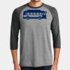 Mens Perfect Tri ® 3/4 Sleeve Raglan Thumbnail