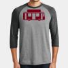 Mens Perfect Tri ® 3/4 Sleeve Raglan Thumbnail