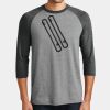 Mens Perfect Tri ® 3/4 Sleeve Raglan Thumbnail