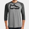 Mens Perfect Tri ® 3/4 Sleeve Raglan Thumbnail