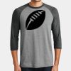 Mens Perfect Tri ® 3/4 Sleeve Raglan Thumbnail