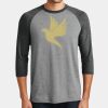 Mens Perfect Tri ® 3/4 Sleeve Raglan Thumbnail