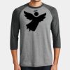 Mens Perfect Tri ® 3/4 Sleeve Raglan Thumbnail