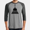 Mens Perfect Tri ® 3/4 Sleeve Raglan Thumbnail