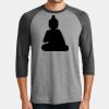 Mens Perfect Tri ® 3/4 Sleeve Raglan Thumbnail