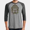 Mens Perfect Tri ® 3/4 Sleeve Raglan Thumbnail