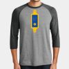 Mens Perfect Tri ® 3/4 Sleeve Raglan Thumbnail