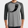 Mens Perfect Tri ® 3/4 Sleeve Raglan Thumbnail