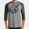 Mens Perfect Tri ® 3/4 Sleeve Raglan Thumbnail
