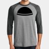 Mens Perfect Tri ® 3/4 Sleeve Raglan Thumbnail