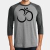 Mens Perfect Tri ® 3/4 Sleeve Raglan Thumbnail