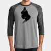 Mens Perfect Tri ® 3/4 Sleeve Raglan Thumbnail