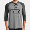 Mens Perfect Tri ® 3/4 Sleeve Raglan Thumbnail