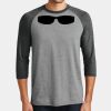 Mens Perfect Tri ® 3/4 Sleeve Raglan Thumbnail