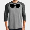 Mens Perfect Tri ® 3/4 Sleeve Raglan Thumbnail