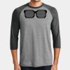 Mens Perfect Tri ® 3/4 Sleeve Raglan Thumbnail