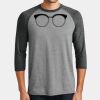 Mens Perfect Tri ® 3/4 Sleeve Raglan Thumbnail