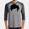 Mens Perfect Tri ® 3/4 Sleeve Raglan Thumbnail