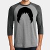 Mens Perfect Tri ® 3/4 Sleeve Raglan Thumbnail