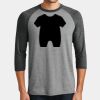 Mens Perfect Tri ® 3/4 Sleeve Raglan Thumbnail