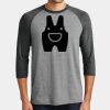 Mens Perfect Tri ® 3/4 Sleeve Raglan Thumbnail