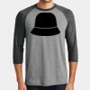Mens Perfect Tri ® 3/4 Sleeve Raglan Thumbnail