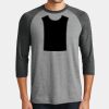 Mens Perfect Tri ® 3/4 Sleeve Raglan Thumbnail