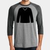 Mens Perfect Tri ® 3/4 Sleeve Raglan Thumbnail