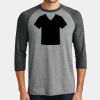 Mens Perfect Tri ® 3/4 Sleeve Raglan Thumbnail