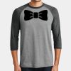 Mens Perfect Tri ® 3/4 Sleeve Raglan Thumbnail