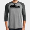 Mens Perfect Tri ® 3/4 Sleeve Raglan Thumbnail