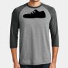 Mens Perfect Tri ® 3/4 Sleeve Raglan Thumbnail