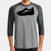 Mens Perfect Tri ® 3/4 Sleeve Raglan Thumbnail