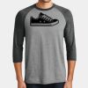 Mens Perfect Tri ® 3/4 Sleeve Raglan Thumbnail
