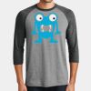 Mens Perfect Tri ® 3/4 Sleeve Raglan Thumbnail