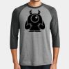 Mens Perfect Tri ® 3/4 Sleeve Raglan Thumbnail