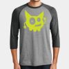 Mens Perfect Tri ® 3/4 Sleeve Raglan Thumbnail