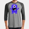Mens Perfect Tri ® 3/4 Sleeve Raglan Thumbnail