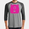 Mens Perfect Tri ® 3/4 Sleeve Raglan Thumbnail