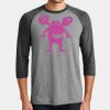Mens Perfect Tri ® 3/4 Sleeve Raglan Thumbnail