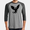 Mens Perfect Tri ® 3/4 Sleeve Raglan Thumbnail