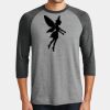 Mens Perfect Tri ® 3/4 Sleeve Raglan Thumbnail