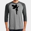 Mens Perfect Tri ® 3/4 Sleeve Raglan Thumbnail
