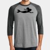 Mens Perfect Tri ® 3/4 Sleeve Raglan Thumbnail